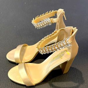 Rhinestone heels